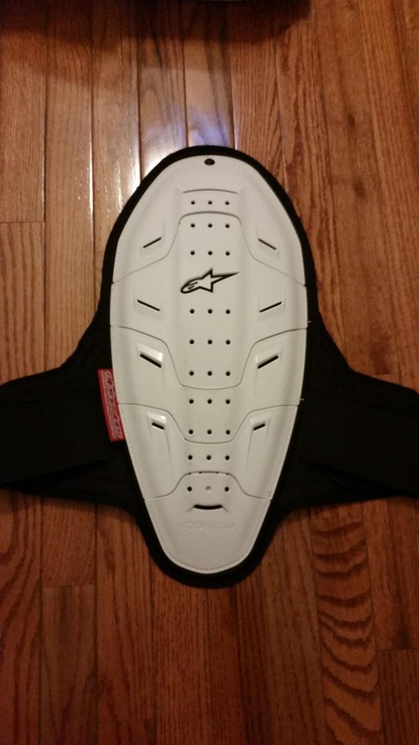 FS Alpinestars Atem Black/White 1Piece Suit, Bionic Chest & Back