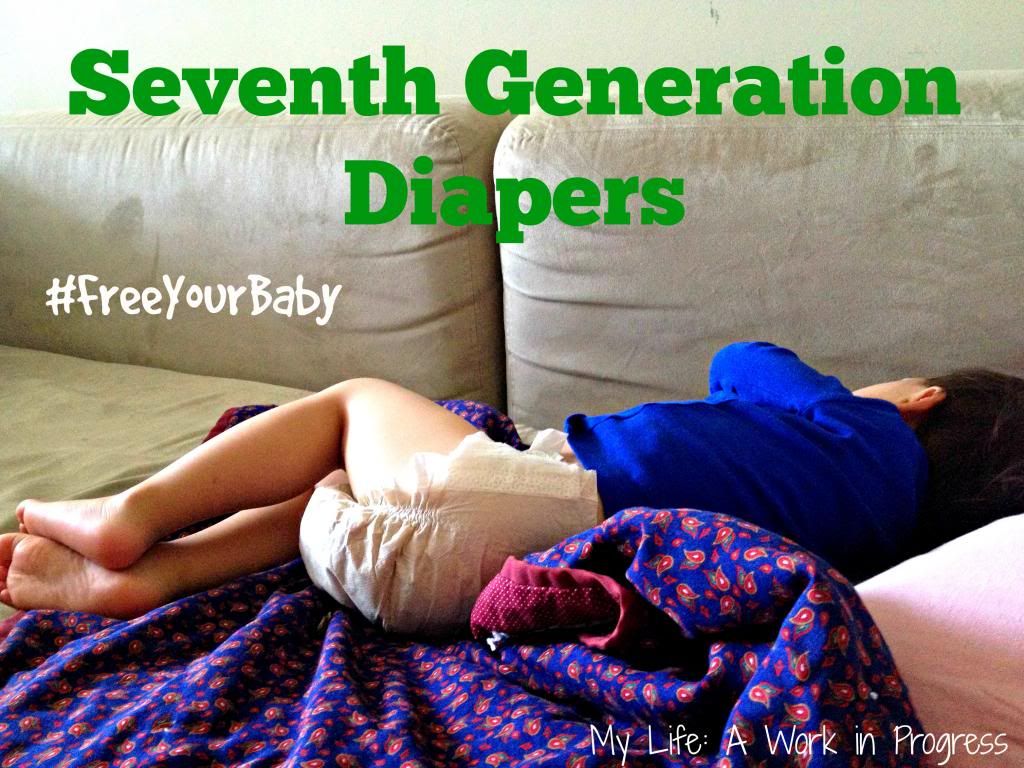  Seventh Generation #FreeYourBaby Diaper Review