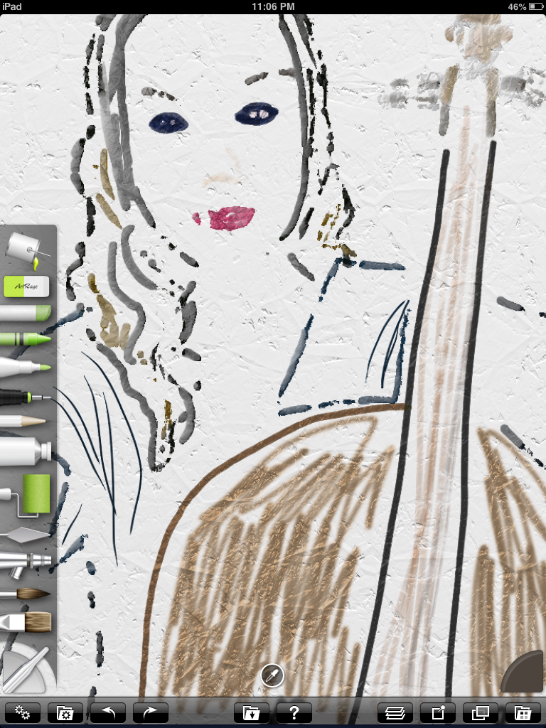 ArtRage Cellist- by My Life: A Work in Progress