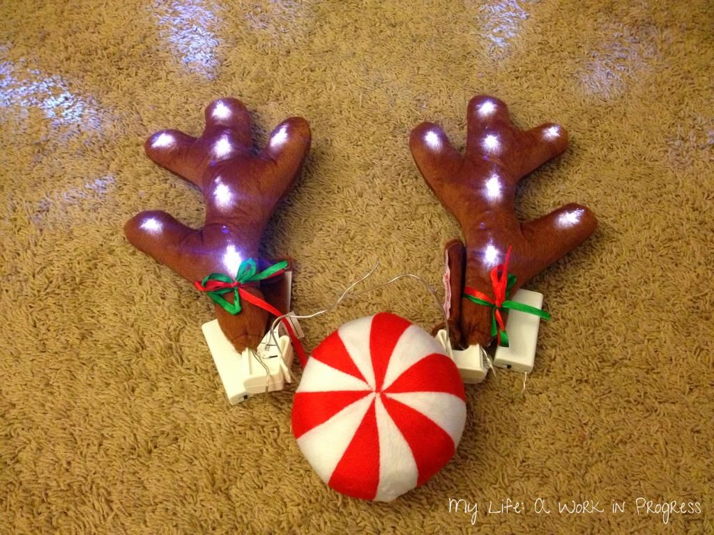  WOW light-up holiday antlers on My Life: A Work in Progress