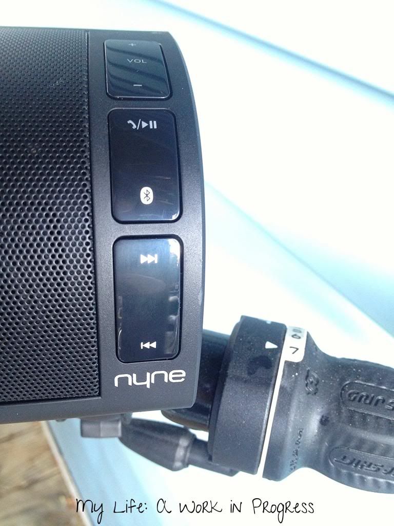 NYNE NB-200 Portable Wireless Bluetooth Speaker with bike clips review