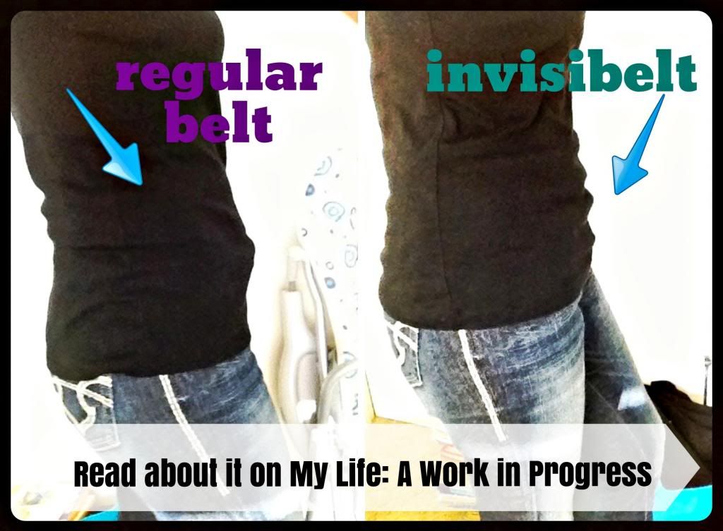 The invisibelt- a fashion fix- no belt buckle bulge! Read about it on My Life: A Work in Progress