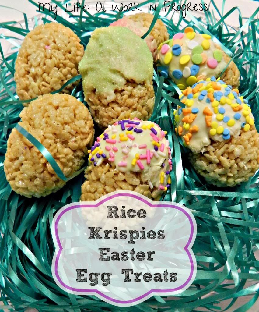 Rice Krispies Easter Egg Treats- My Life: A Work in Progress