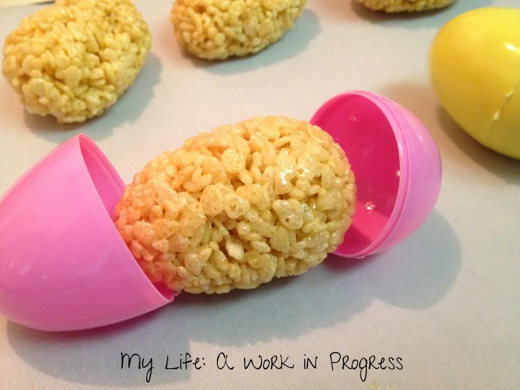 Rice Krispies Easter Egg Treats- My Life: A Work in Progress