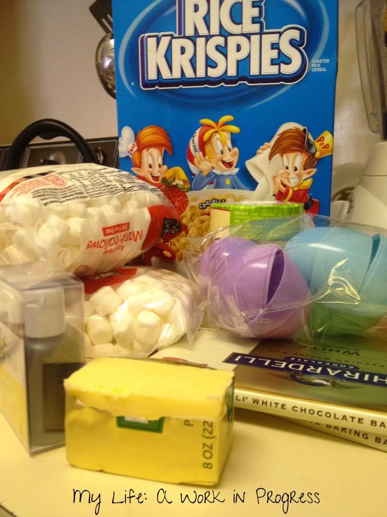 Rice Krispies Easter Egg Treats- My Life: A Work in Progress