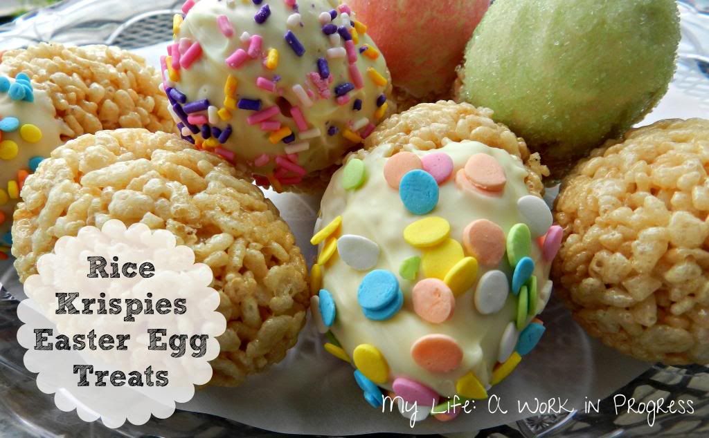 Rice Krispies Easter Egg Treats- My Life: A Work in Progress