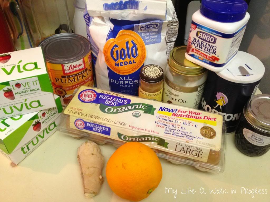 Sugar-free Pumpkin Bars at My Life: A Work in Progress