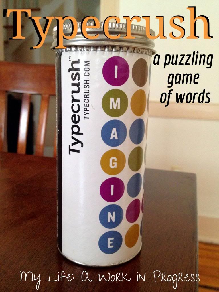 Typecrush- a puzzling game of words. Review from My Life: A Work in Progress