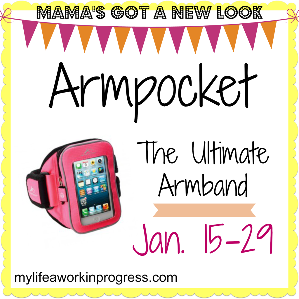 Win the Armpocket model, size, and color of your choice on My Life: A Work in Progress
