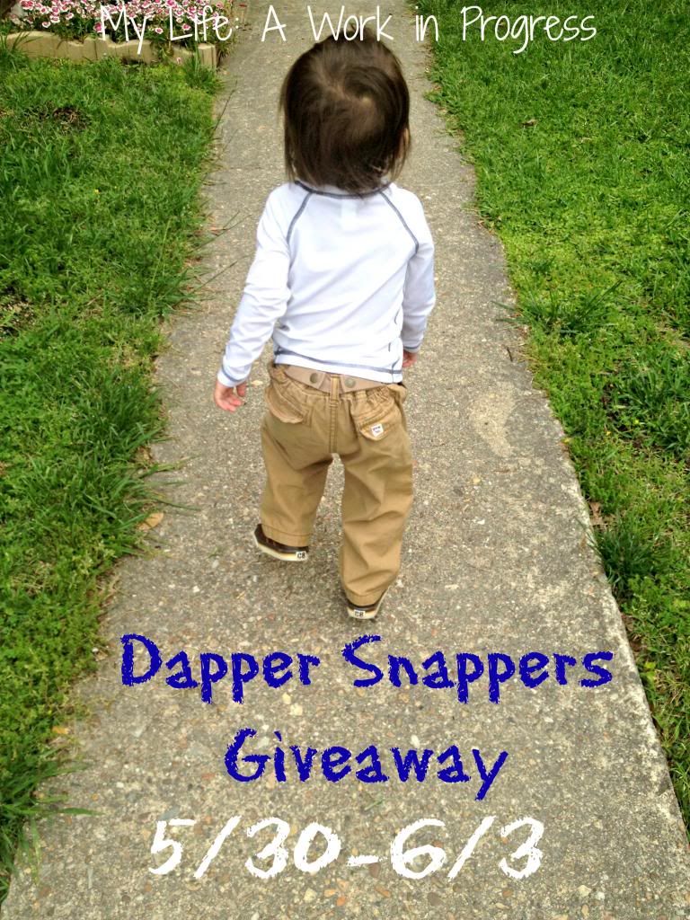 Dapper Snappers belts giveaway