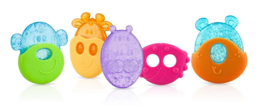 Nuby's IcyBite Animal Teethers