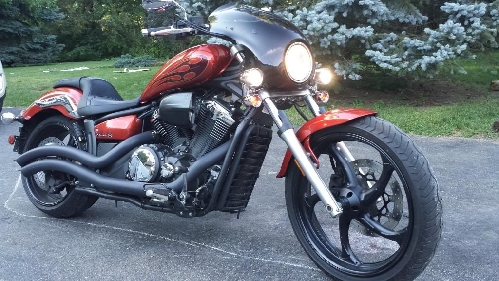 Yamaha Raider Driving Lights Yamaha Raider Driving Lights