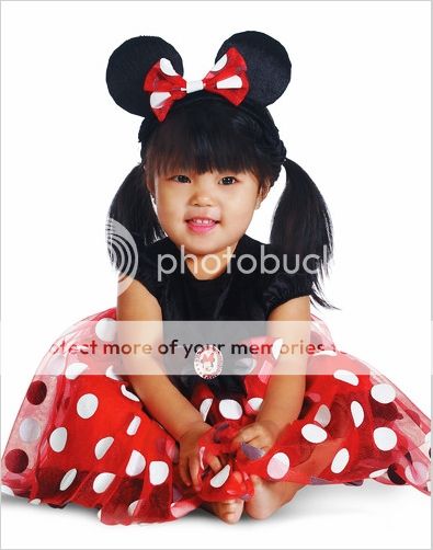 New Infants Girls Halloween Costume Baby Minnie Mouse Disney 0 6 Months